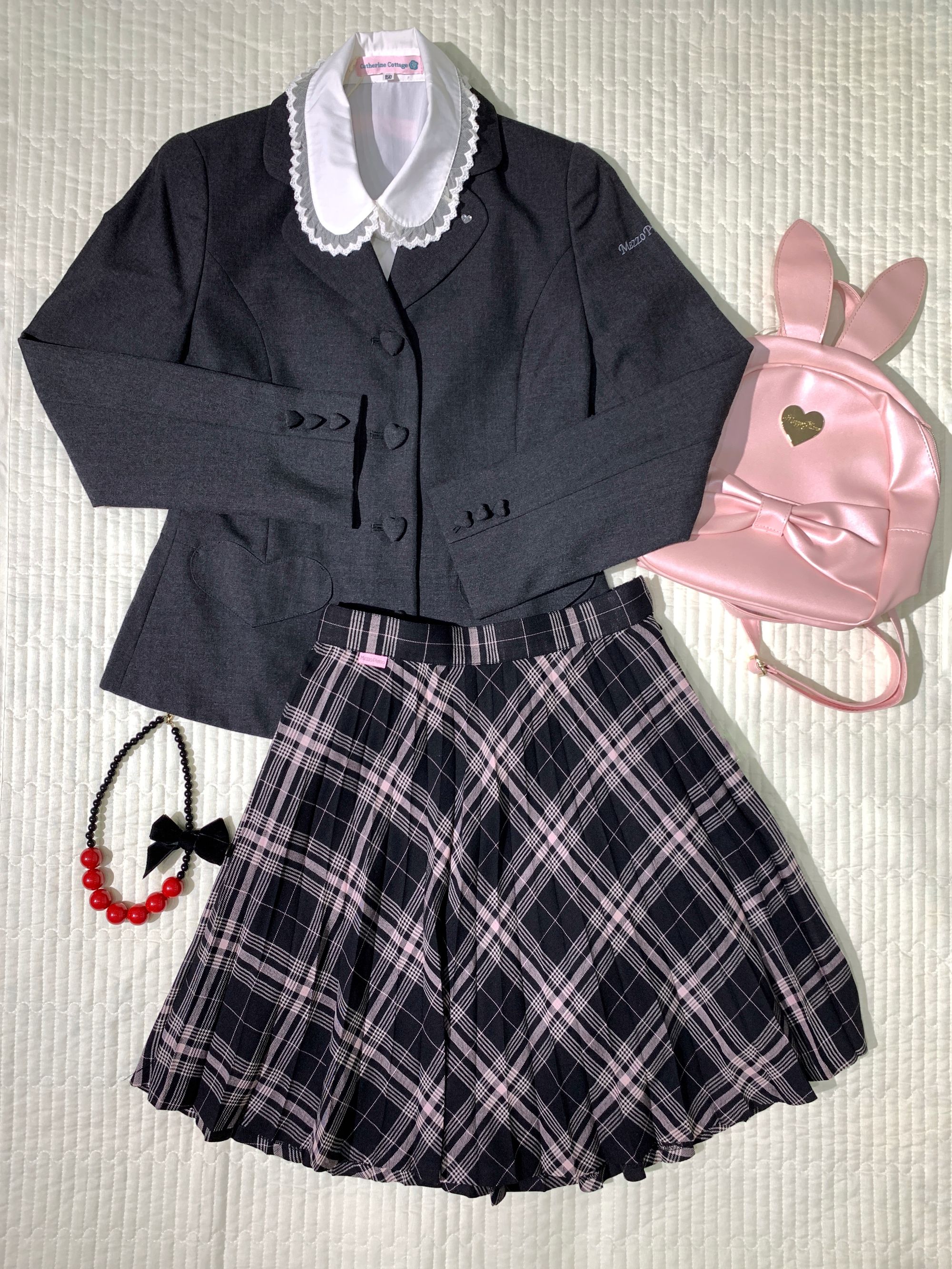 古着vintage 209-399 孤品日制校供校服jk制服套装~默认微瑕