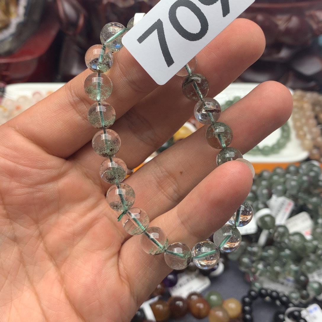 水晶手链未镶嵌天然