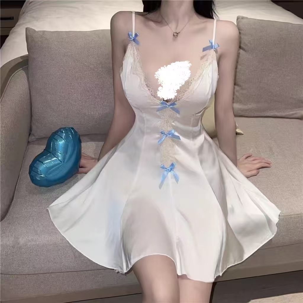 性感吊带少女缕空蕾丝睡裙女睡衣