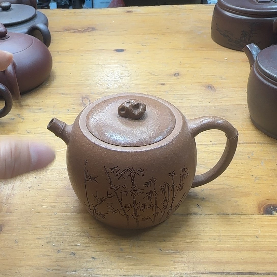 紫砂茶壶民间手艺人全手工制作