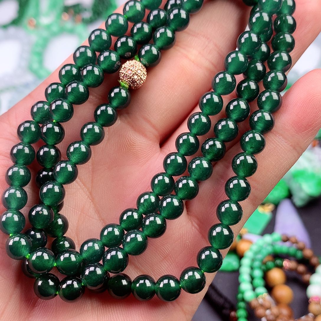 未镶嵌手链翡翠项链