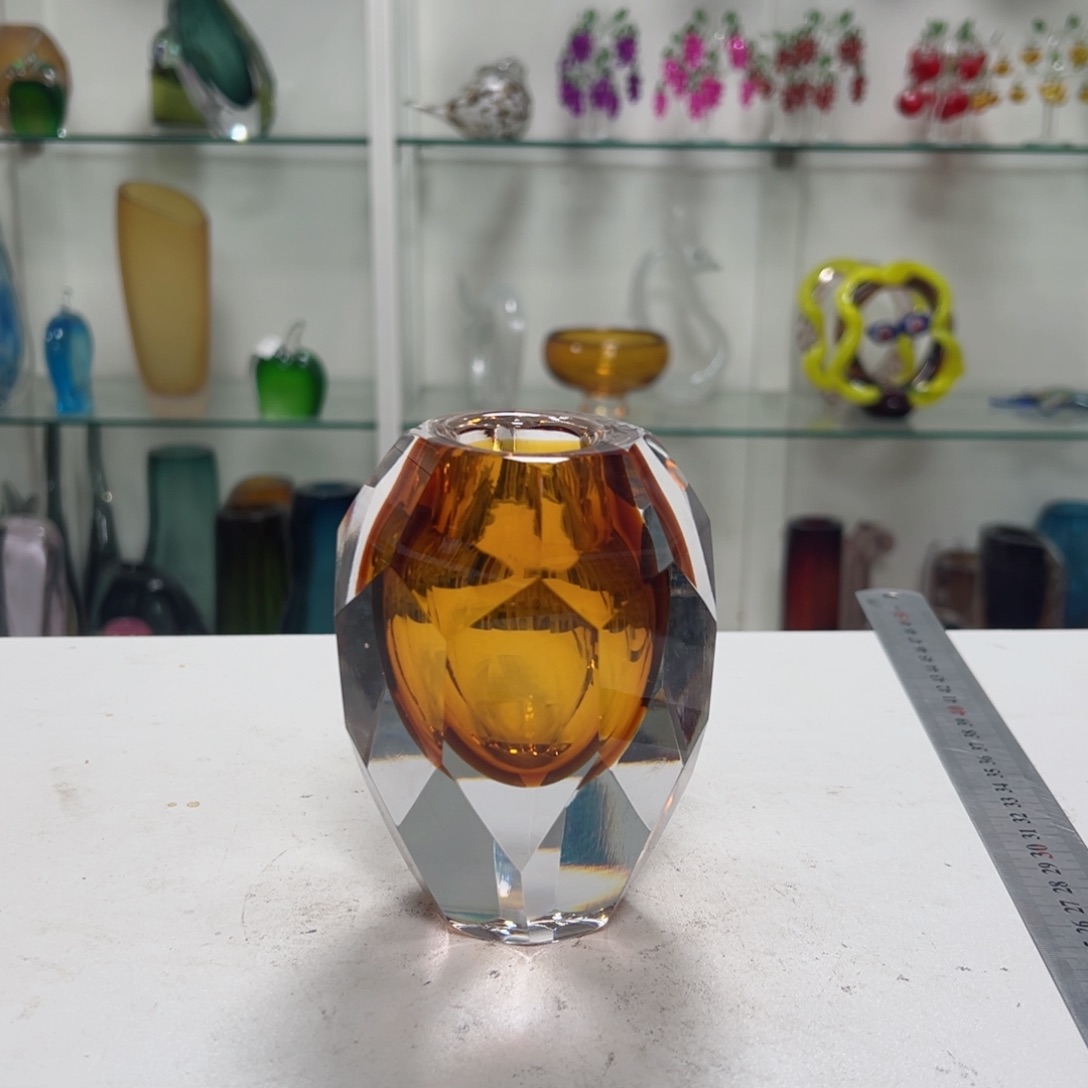12 高轻奢琉璃花器福利正常手工痕迹