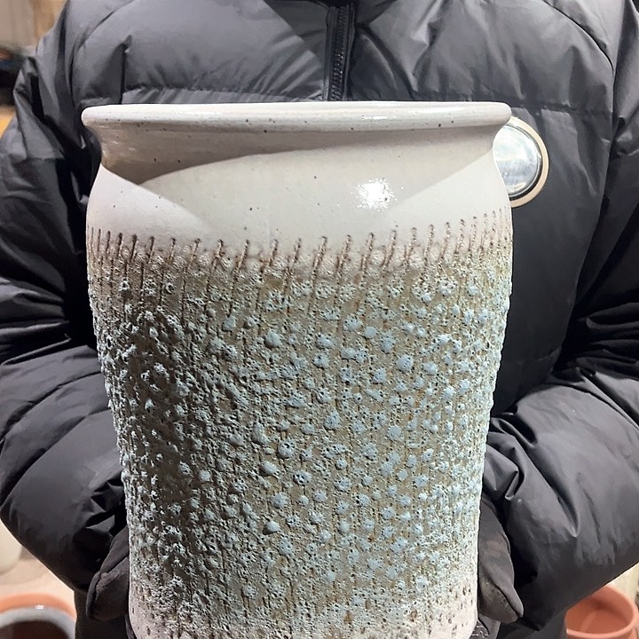 紫砂花盆高31口20————