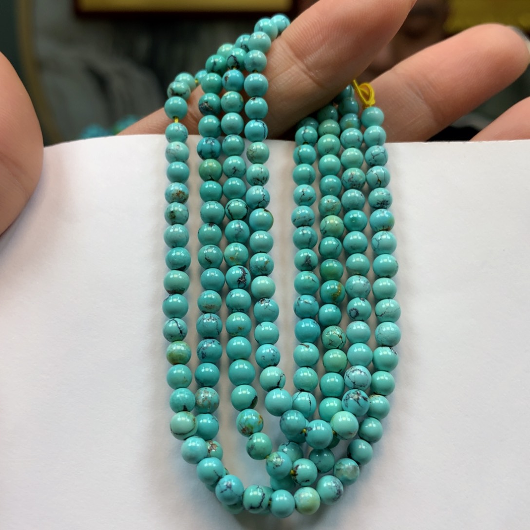 绿松石长链未镶嵌