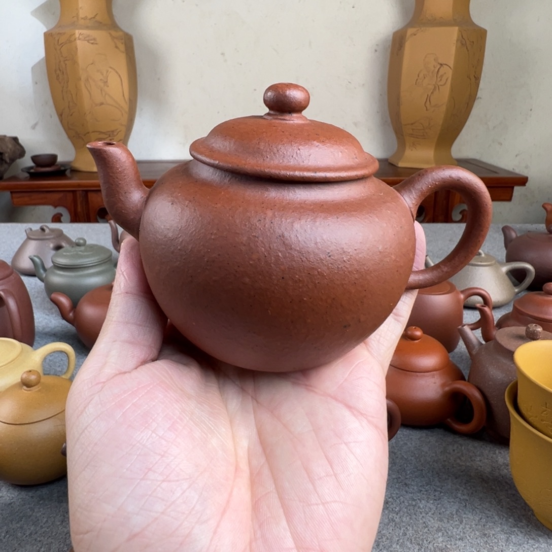 传***柜非池 紫朱泥 半手工