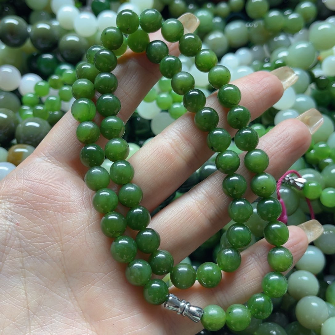 和田玉手链未镶嵌