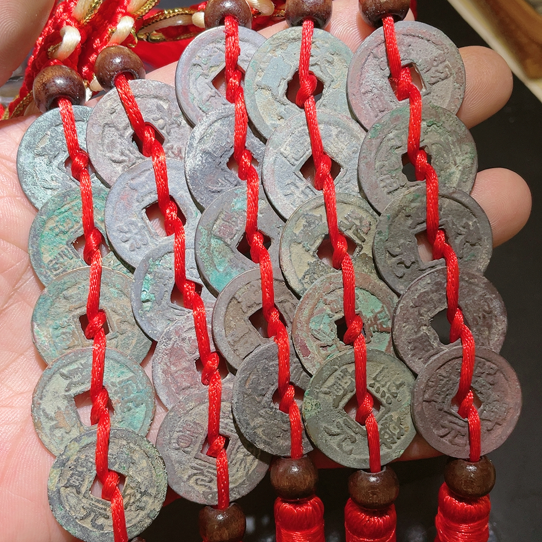 宋五帝车载吉祥挂饰一套，随机发货！