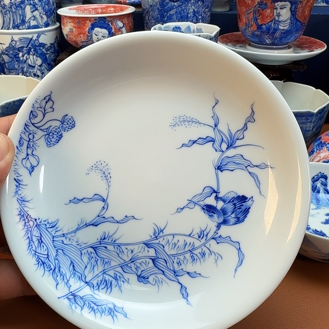 杯子景德镇全手工手绘陶瓷