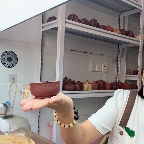 紫泥茶案如意杯如意杯