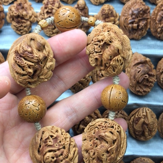 桃核手串桃核材质