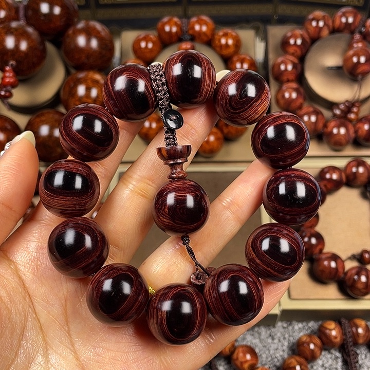 花梨木类老*记2.0尺寸花梨手串