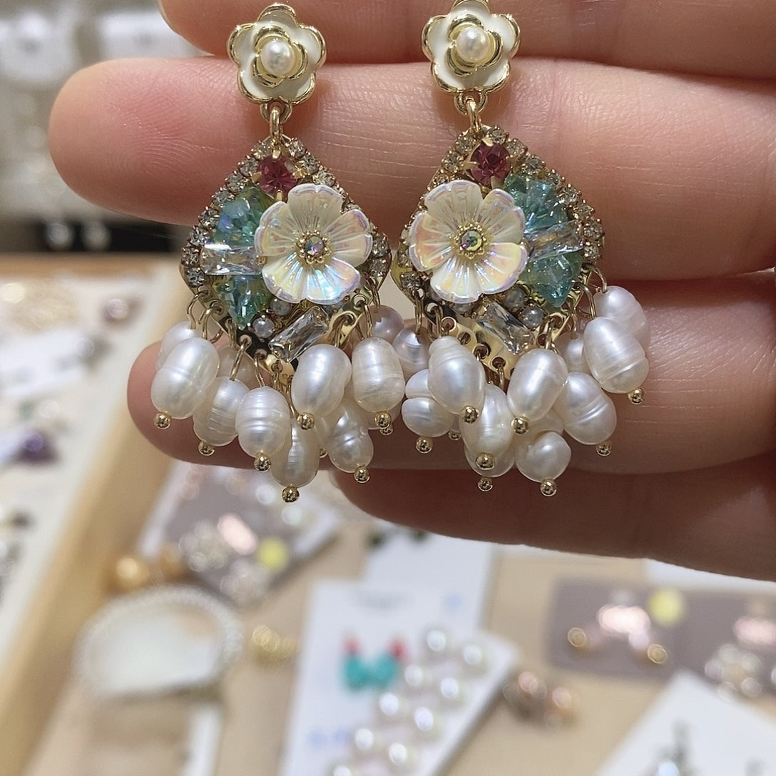 银S925镶嵌珠宝半成品紫晶