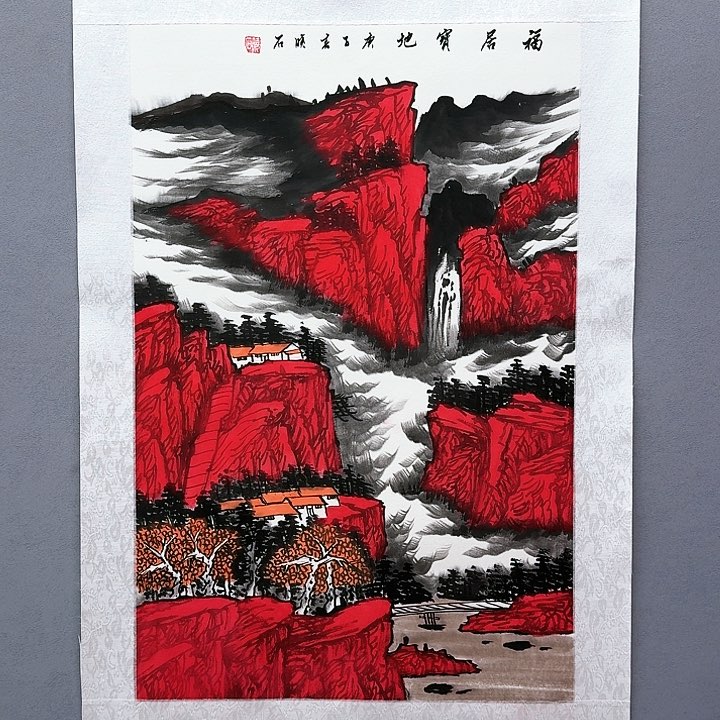 国画书法作品多次参加