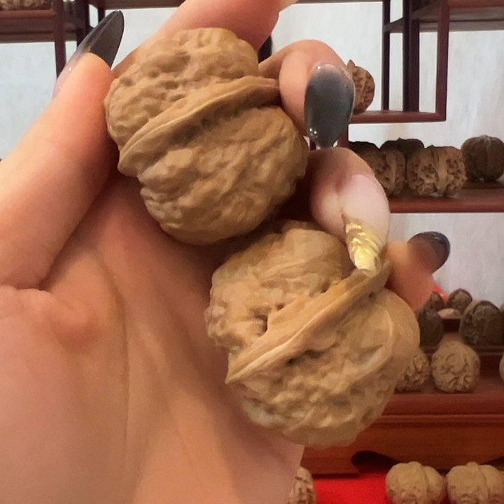 吊坠文玩核桃全品无修蛤蟆头尺寸39+、40