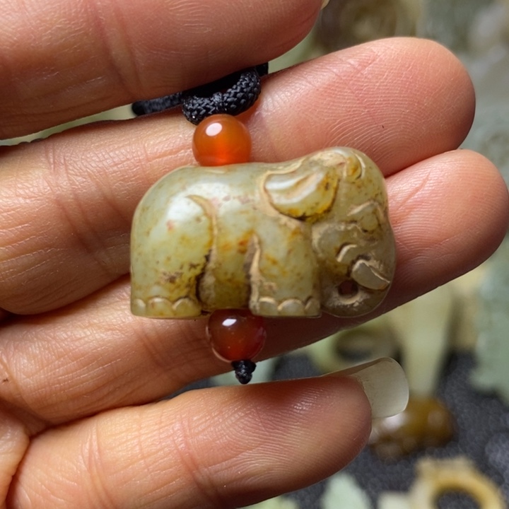 和田玉挂件未镶嵌