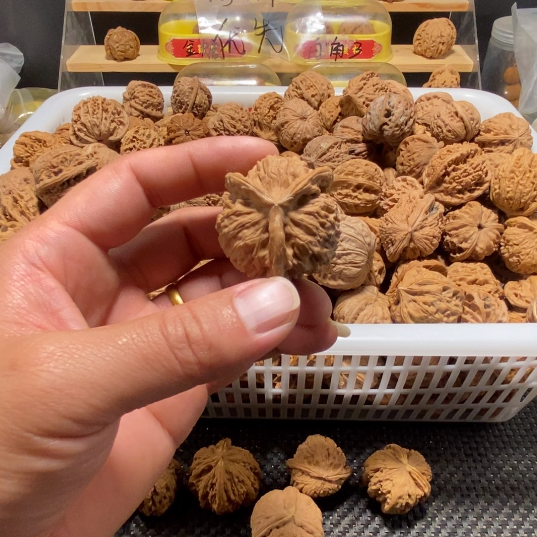 清***人核桃异形单只异形