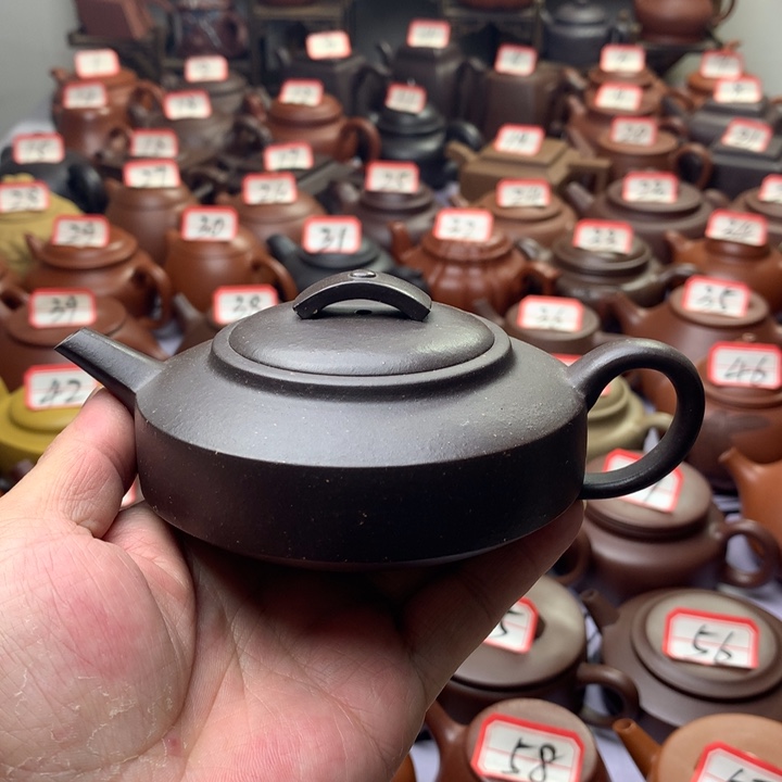 紫砂茶壶骑****阳宜兴紫砂