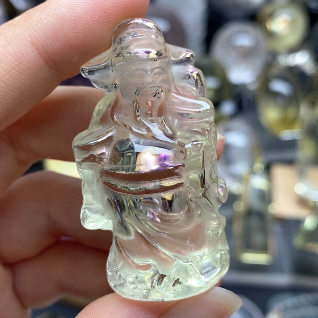 未镶嵌水晶珠宝半成品