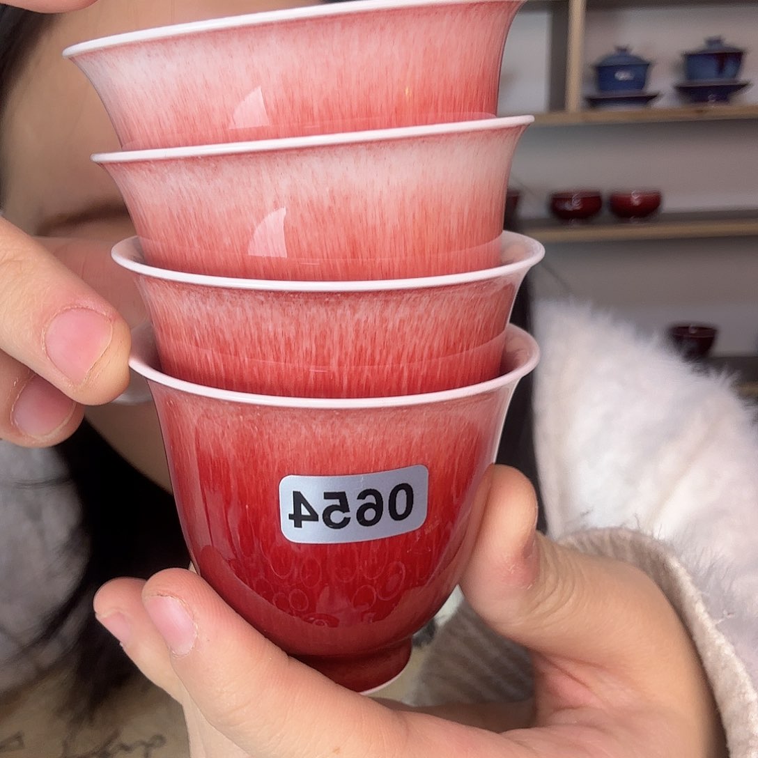 杯景德镇郎红陶瓷
