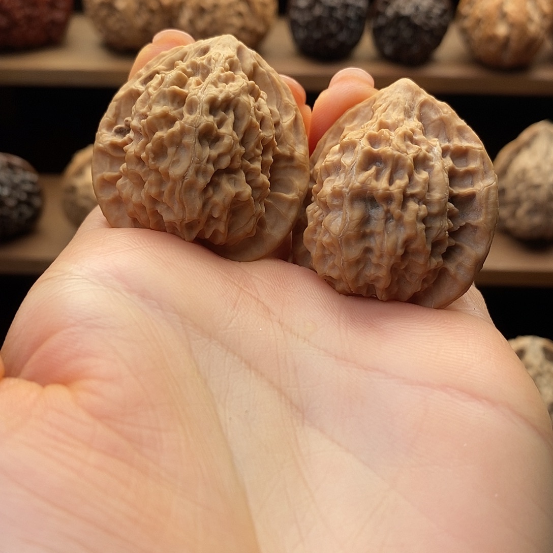 越***好文玩核桃吊坠秦鸡10（静静文玩）