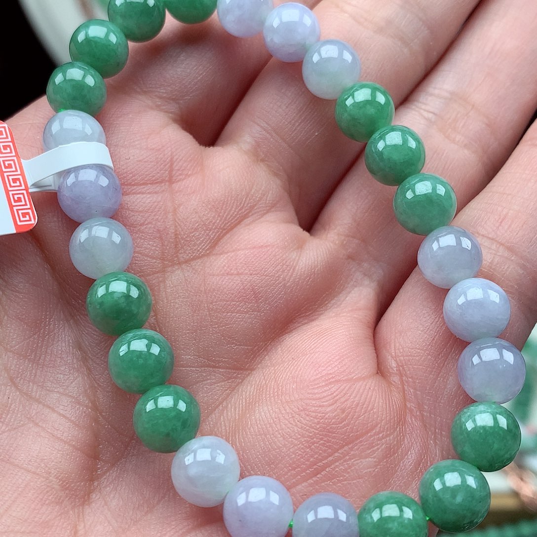 翡翠未镶嵌项链翡翠