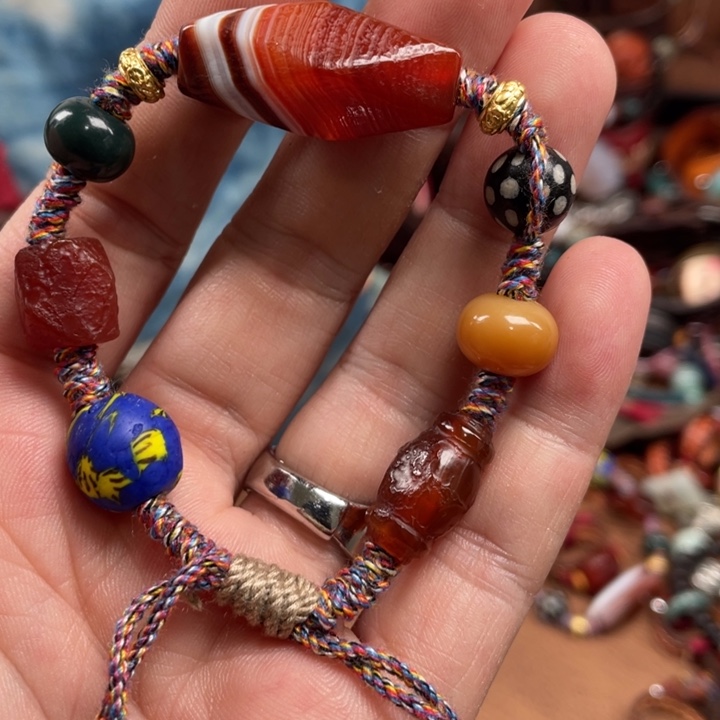 玛瑙/玉髓手链未镶嵌