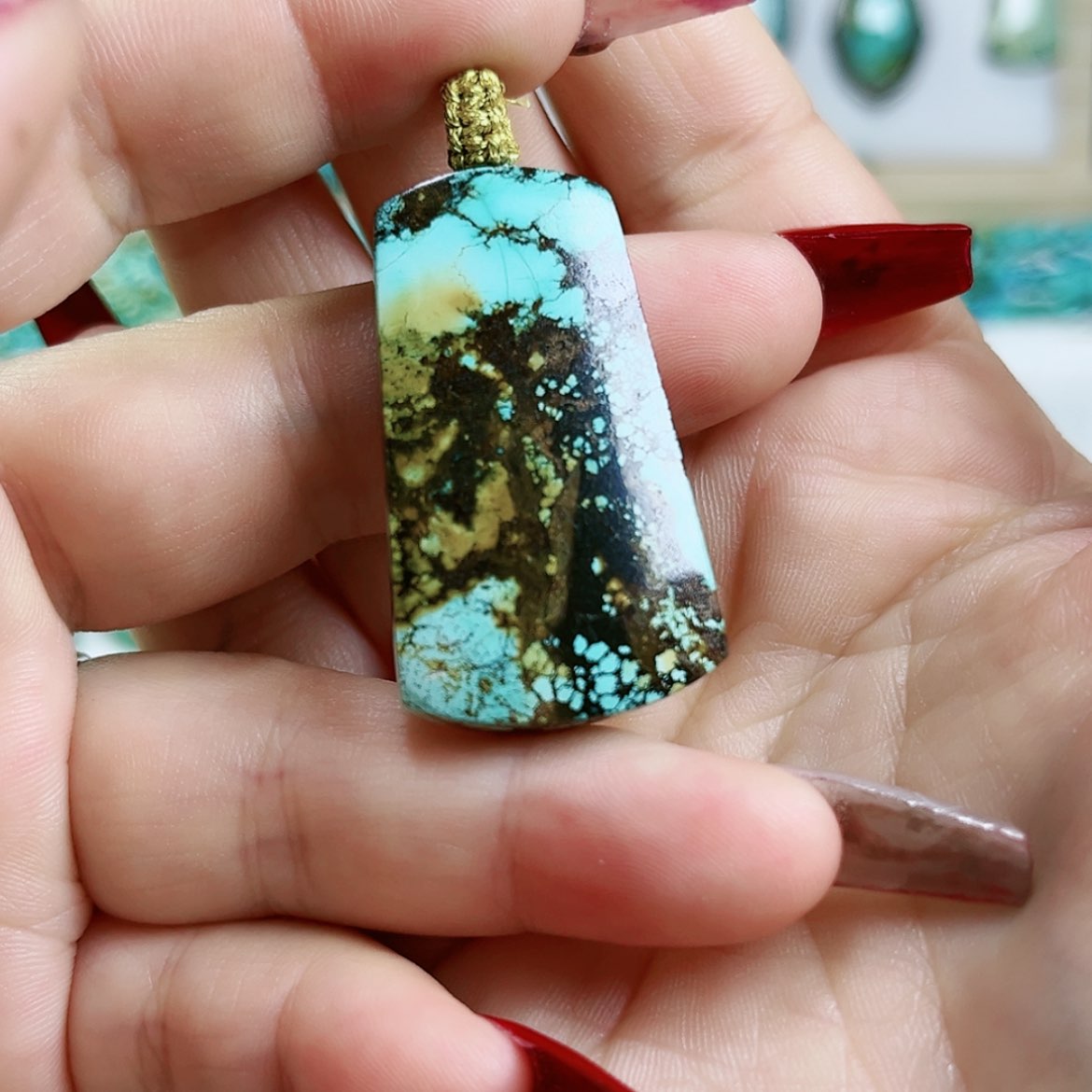 【闪购商品】绿松石珠宝奇石未镶嵌