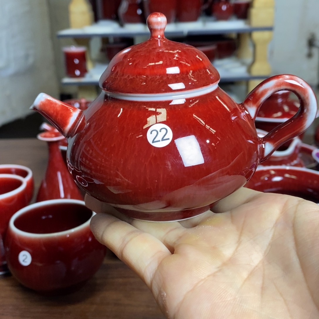 【闪购商品】景德镇名陶坊原矿郎红