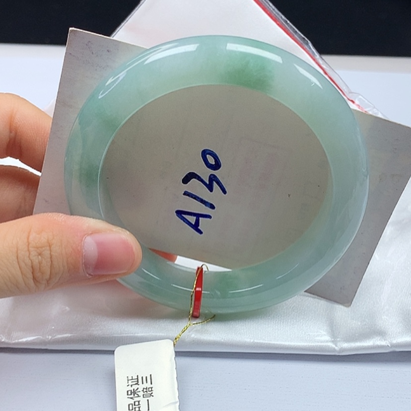 【闪购商品】翡翠手镯未镶嵌天然缅甸a货手镯56+