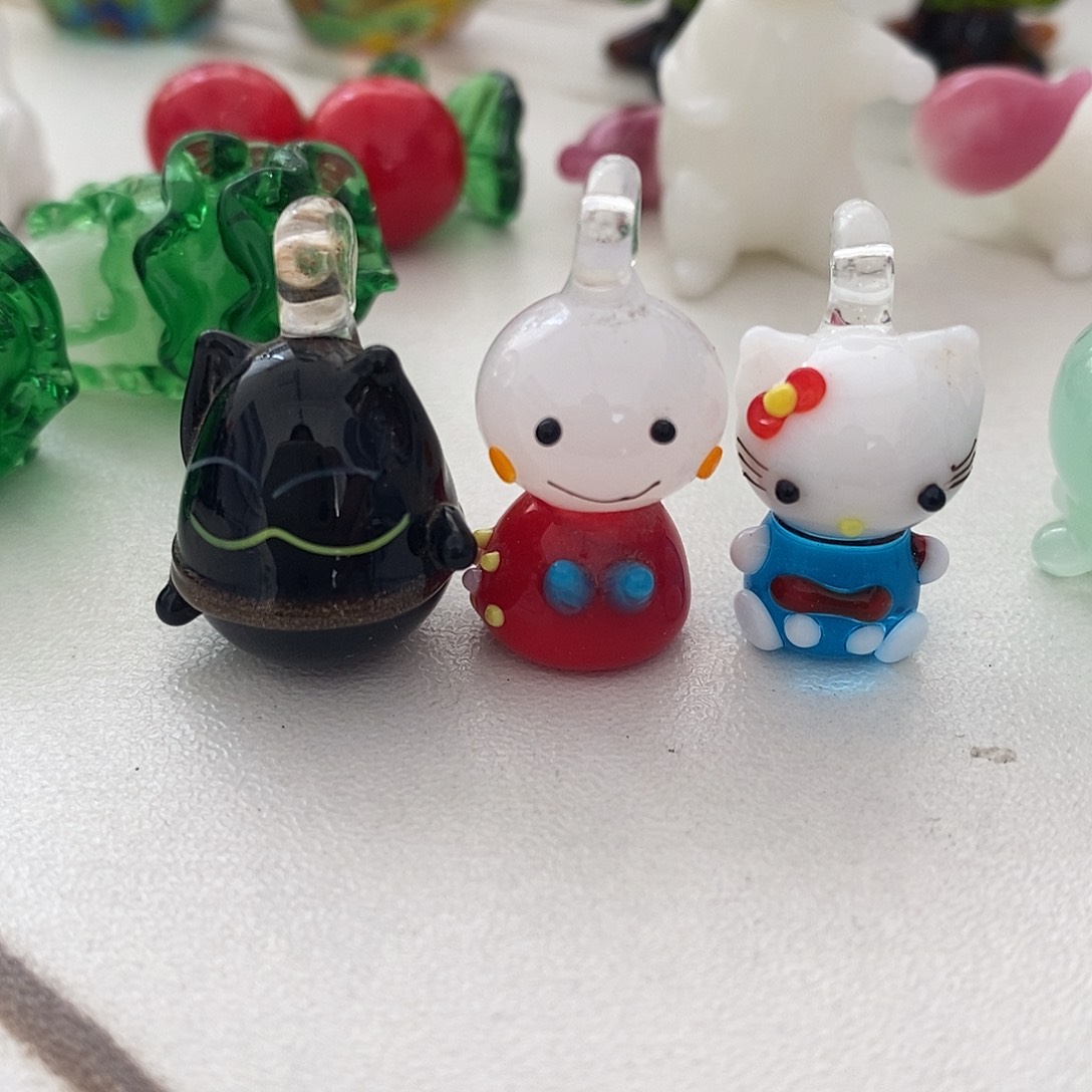 全品手工琉璃娃娃3个