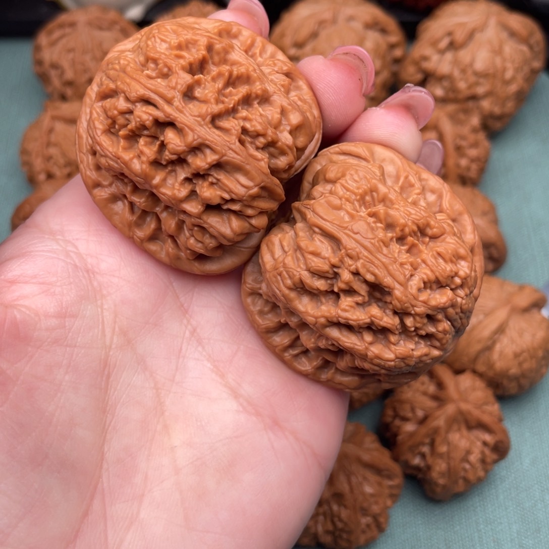 文玩核桃把件全品大粗筋45尺54.4克