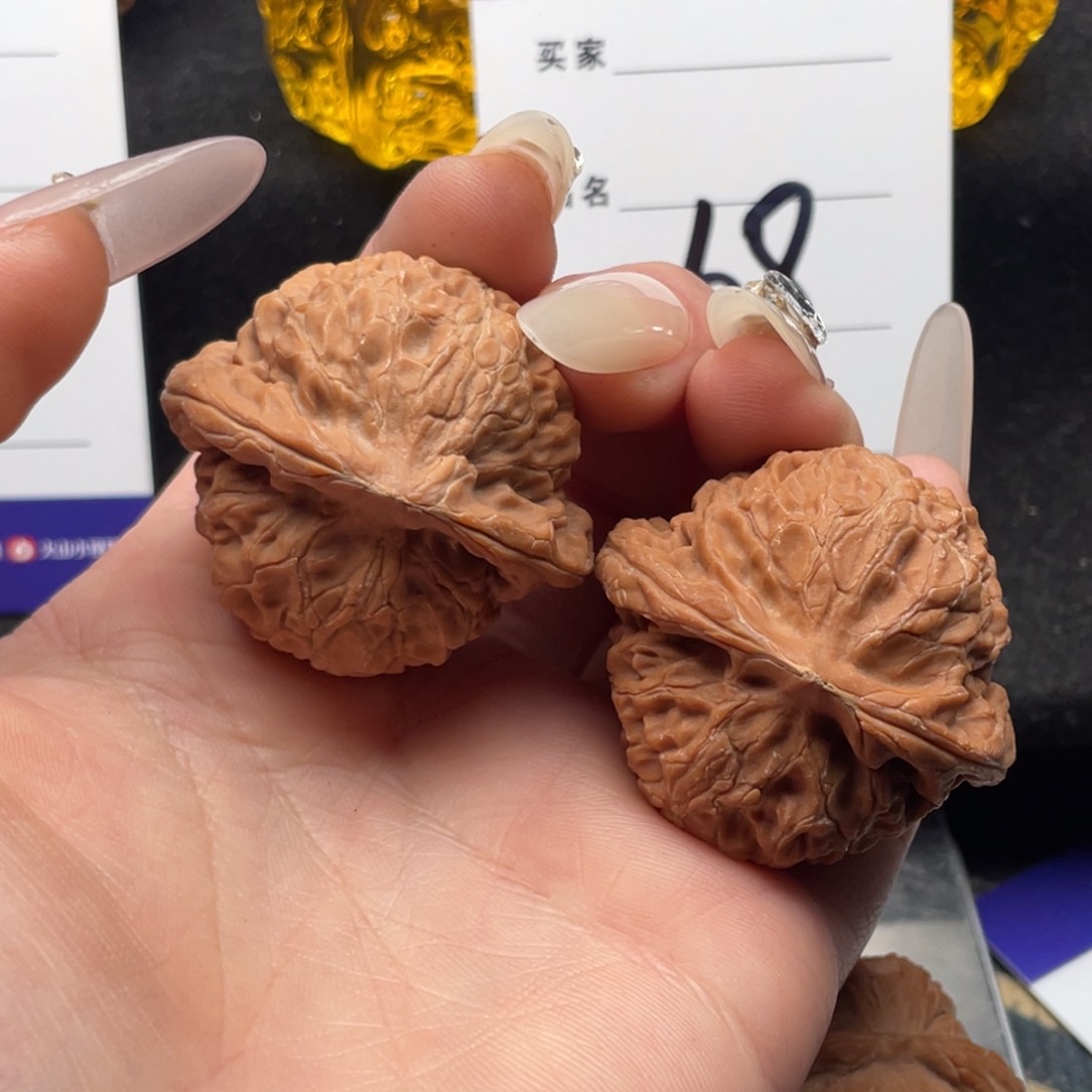 文玩核桃把件清*40宫灯