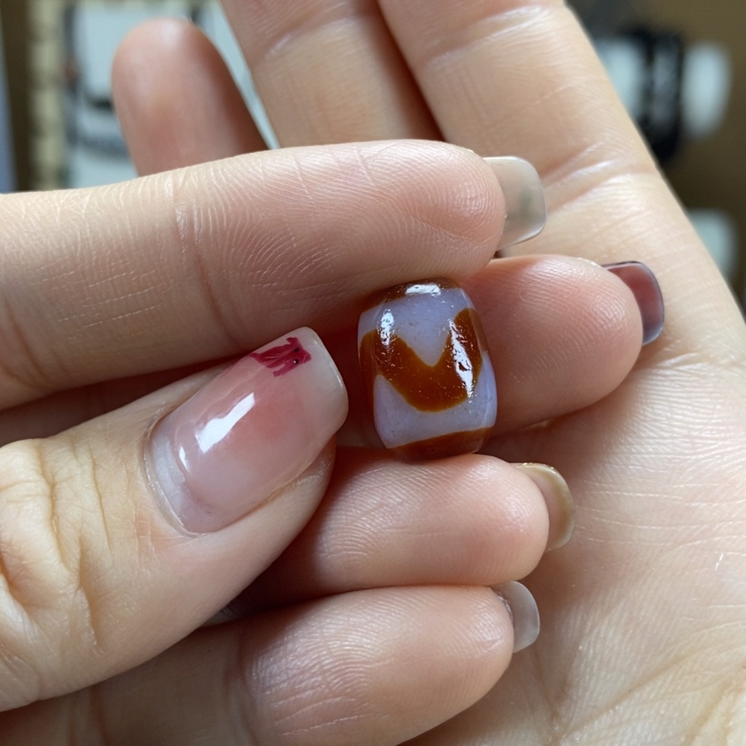 玛瑙/玉髓牙牙未镶嵌