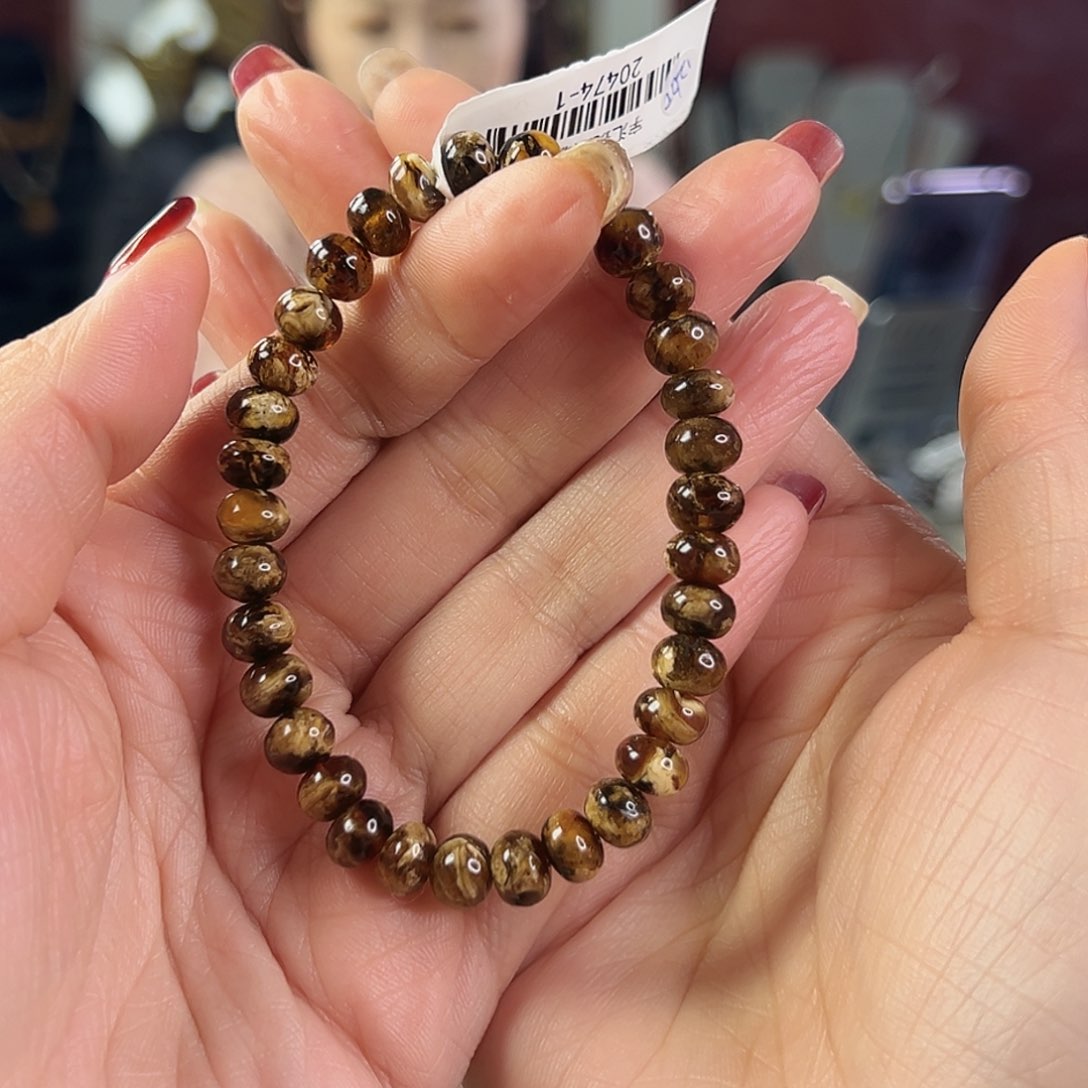 琥珀裸石未镶嵌抚顺琥珀20474-1