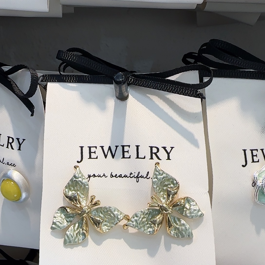 珐琅铜合金925银绿色