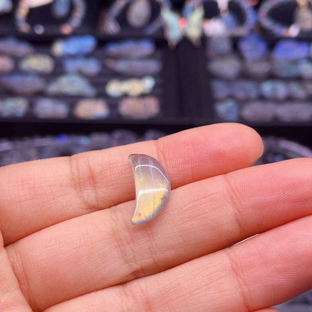 吊坠(不含链)银S925镶嵌长石?***籽客户定制银扣头