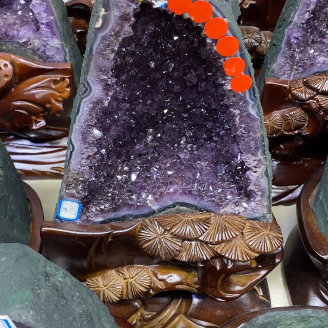 大型摆件（非配饰）紫晶未镶嵌小葛