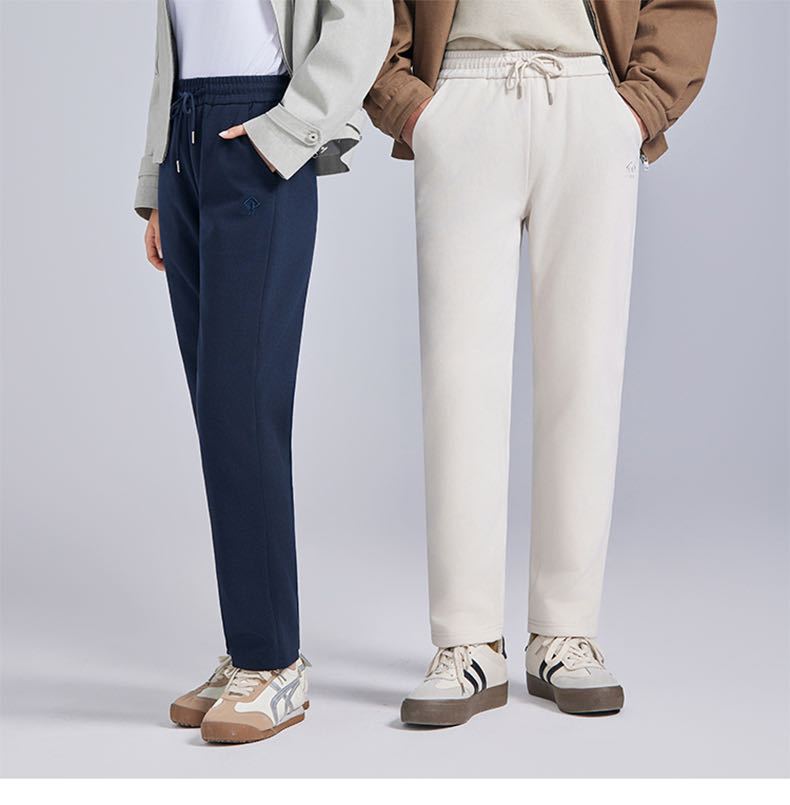 2522火山一号情侣鹅绒珠地弹力保暖羽绒裤