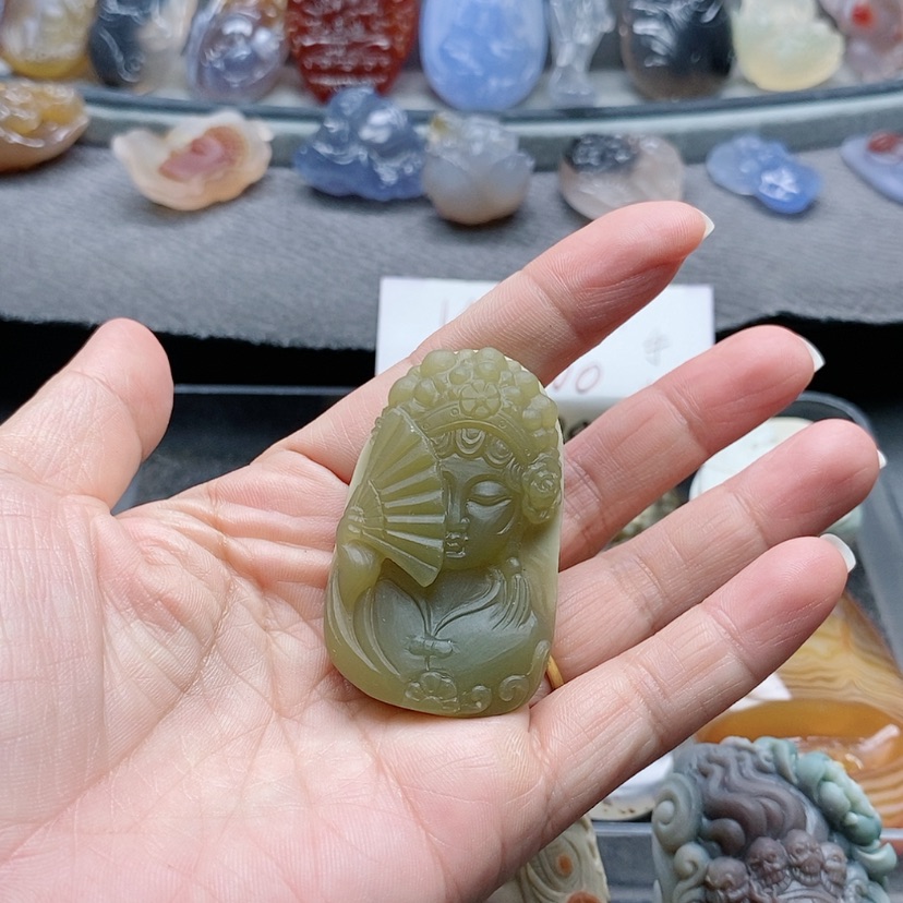 【闪购商品】未镶嵌吊坠定制石英质玉