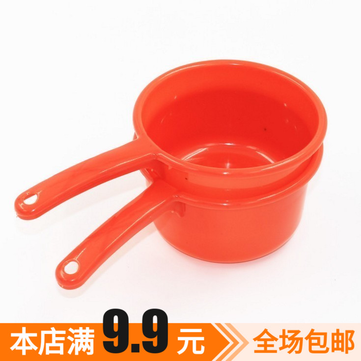 日本家用创意宝宝洗澡塑料水舀婴儿童洗头杯水瓢长柄水勺浴盆漂流