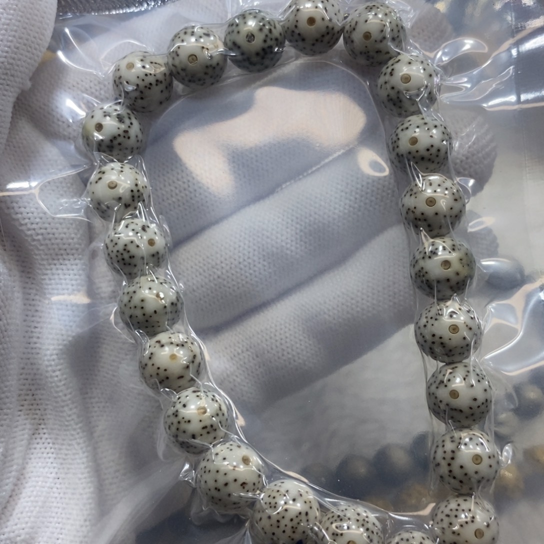 肉***王手串星月菩提青花瓷10圆