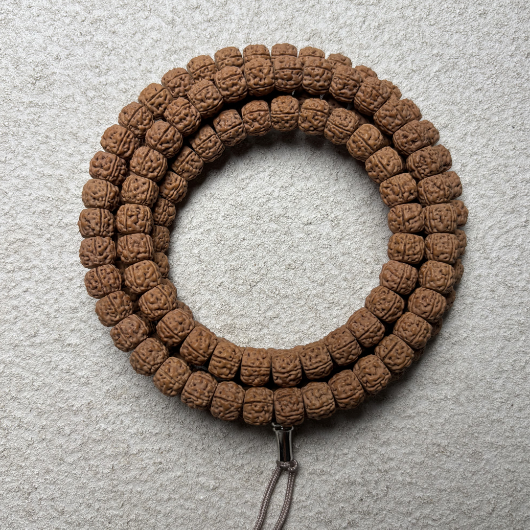 【云端盘龙】教授出品原生态藏式龙切高密度盘龙小金刚菩提脖挂