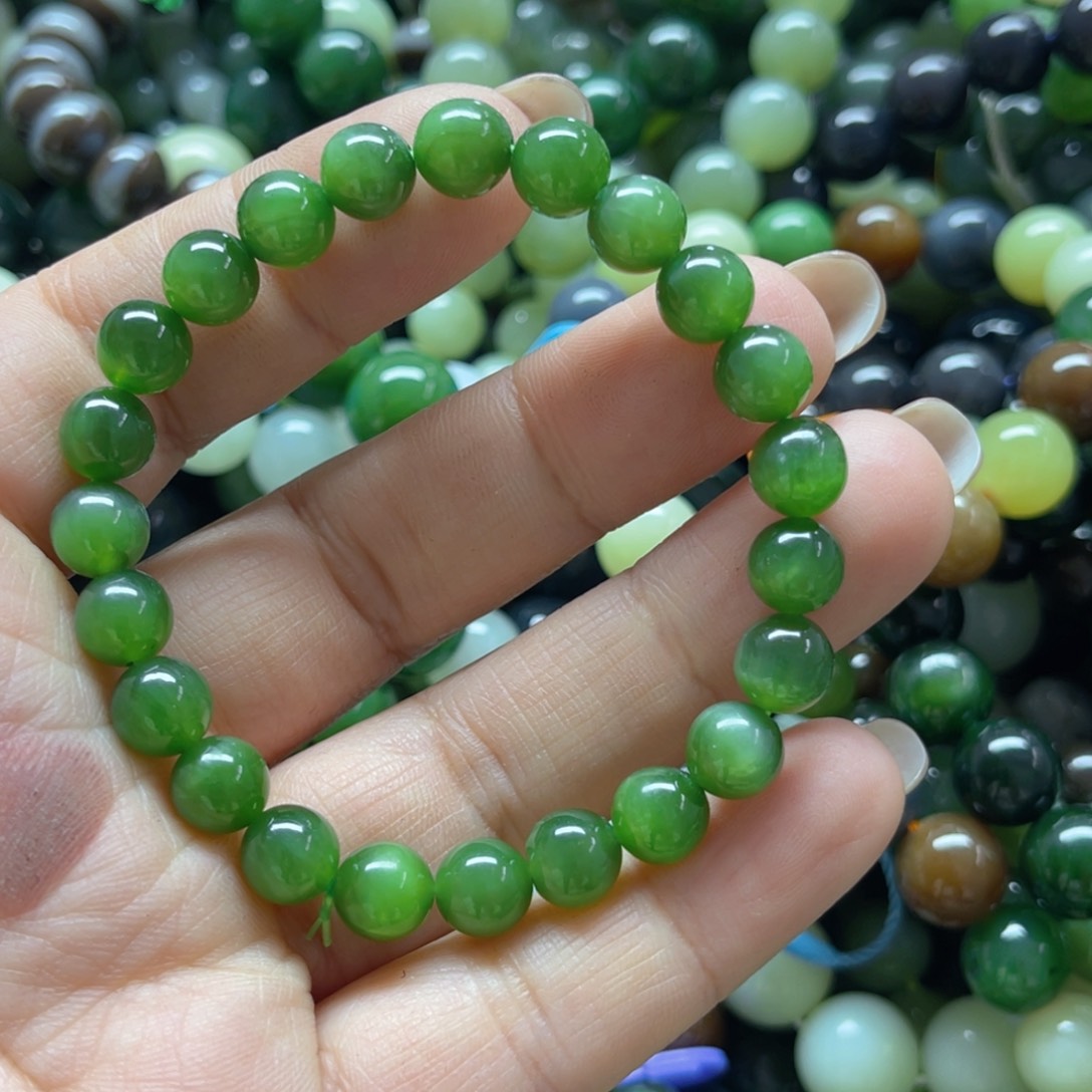 和田玉手链未镶嵌