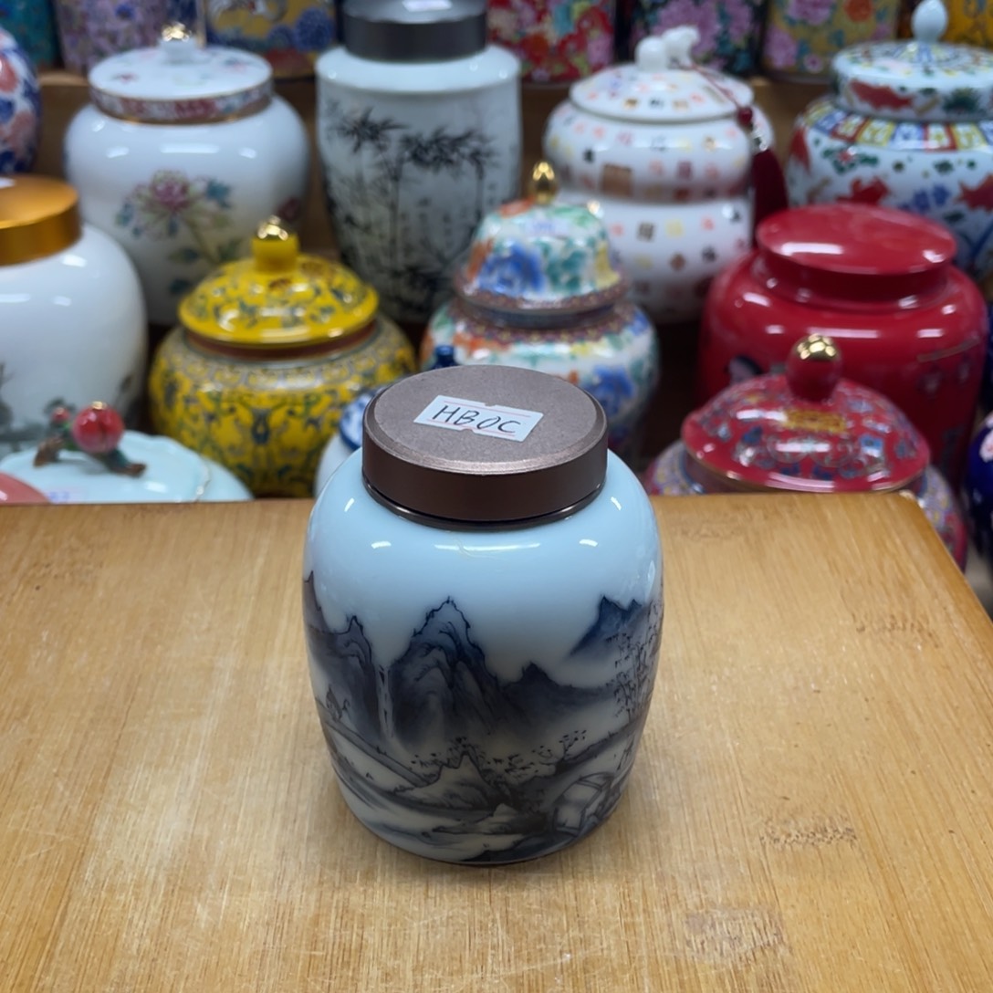 陶瓷罐茶叶罐密封罐