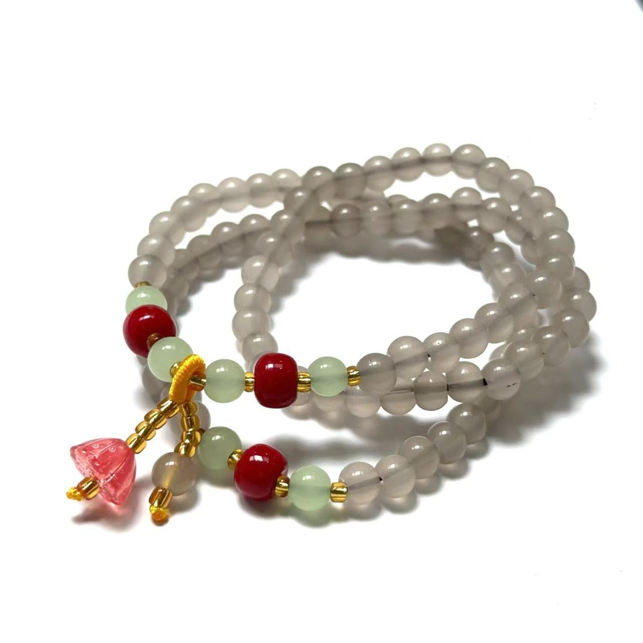 LQ030 精美珠宝项链 尺寸6mm