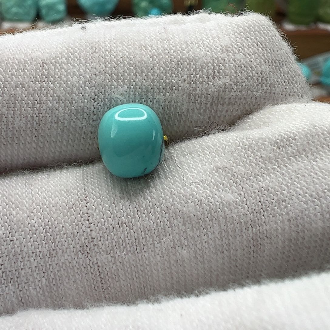 绿松石老型珠 未镶嵌