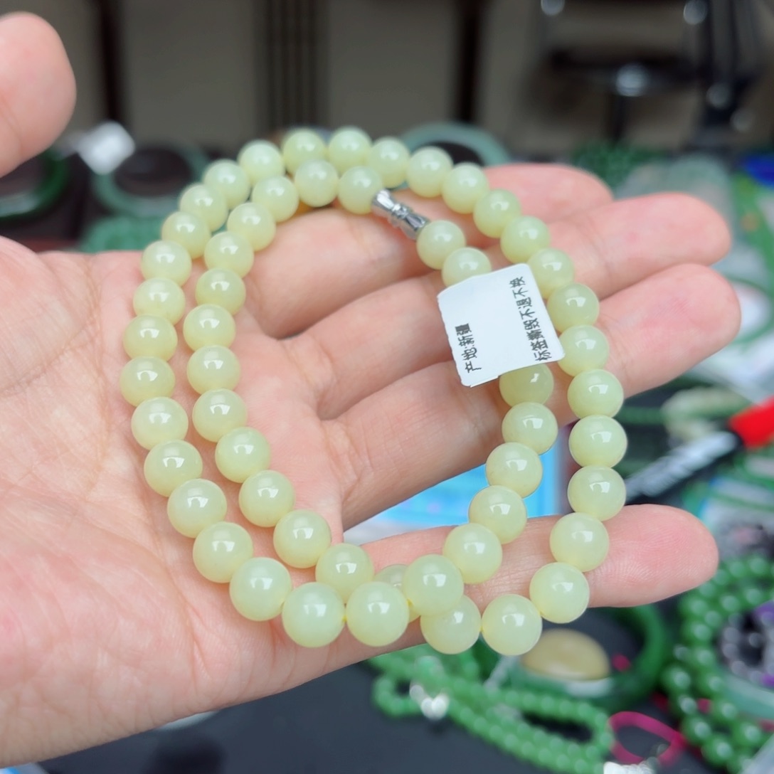 和田玉手链未镶嵌