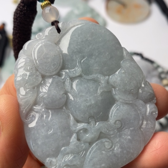 翡翠未镶嵌挂件翡翠