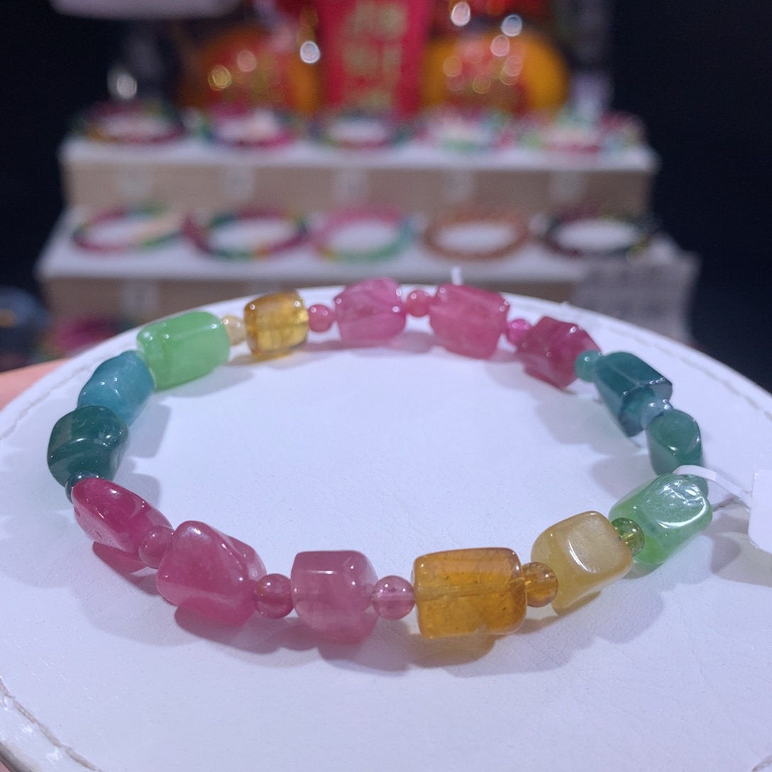 碧玺手链未镶嵌碧玺