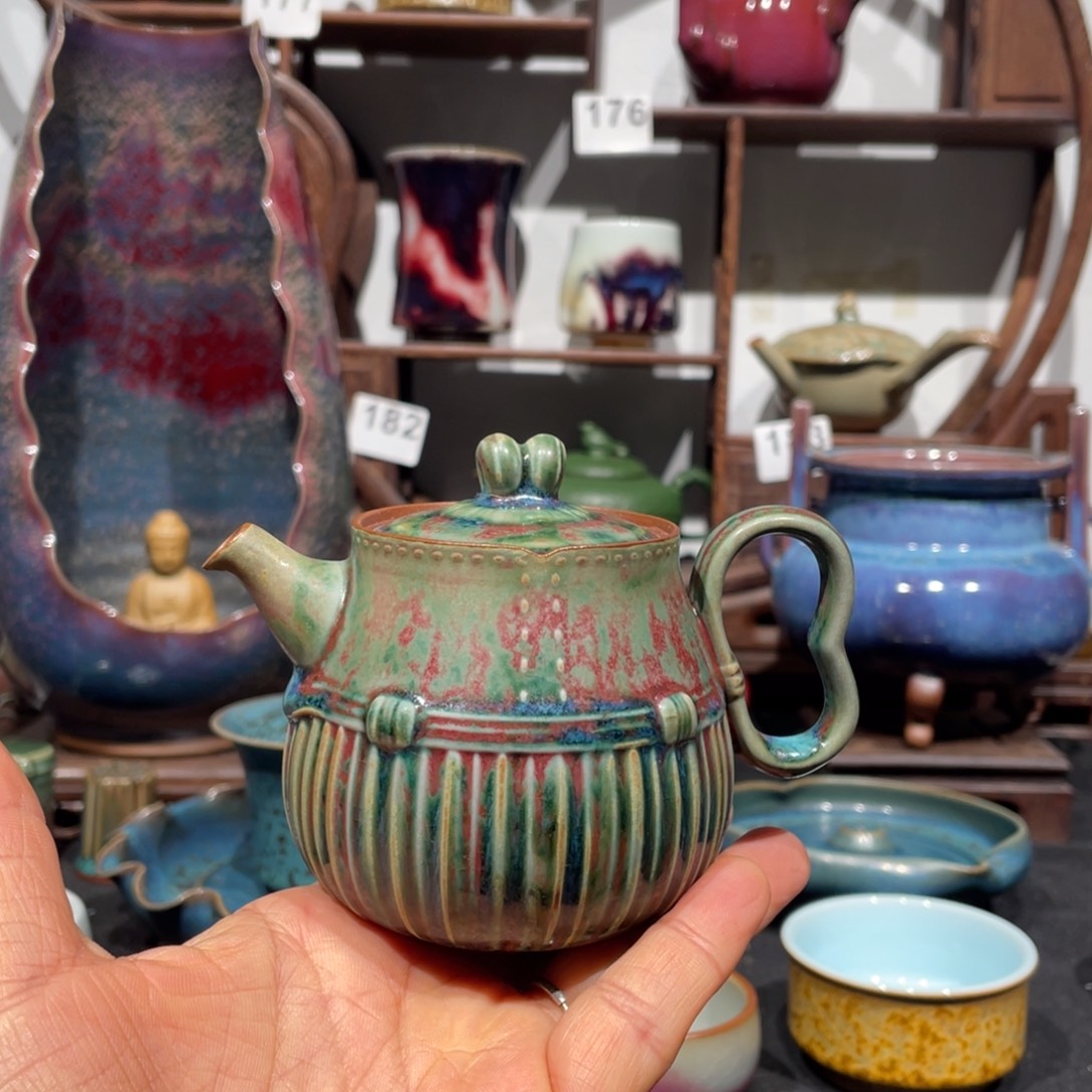 中国神后钧瓷茶器